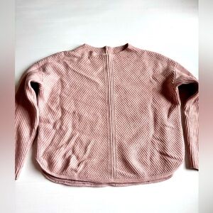 Aritzia Babaton Chalmers Sweater Medium Old Pink